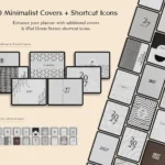 Covers and Shortcuts Page_Digital_Planner_Light_Bundle_Dayaligner.com
