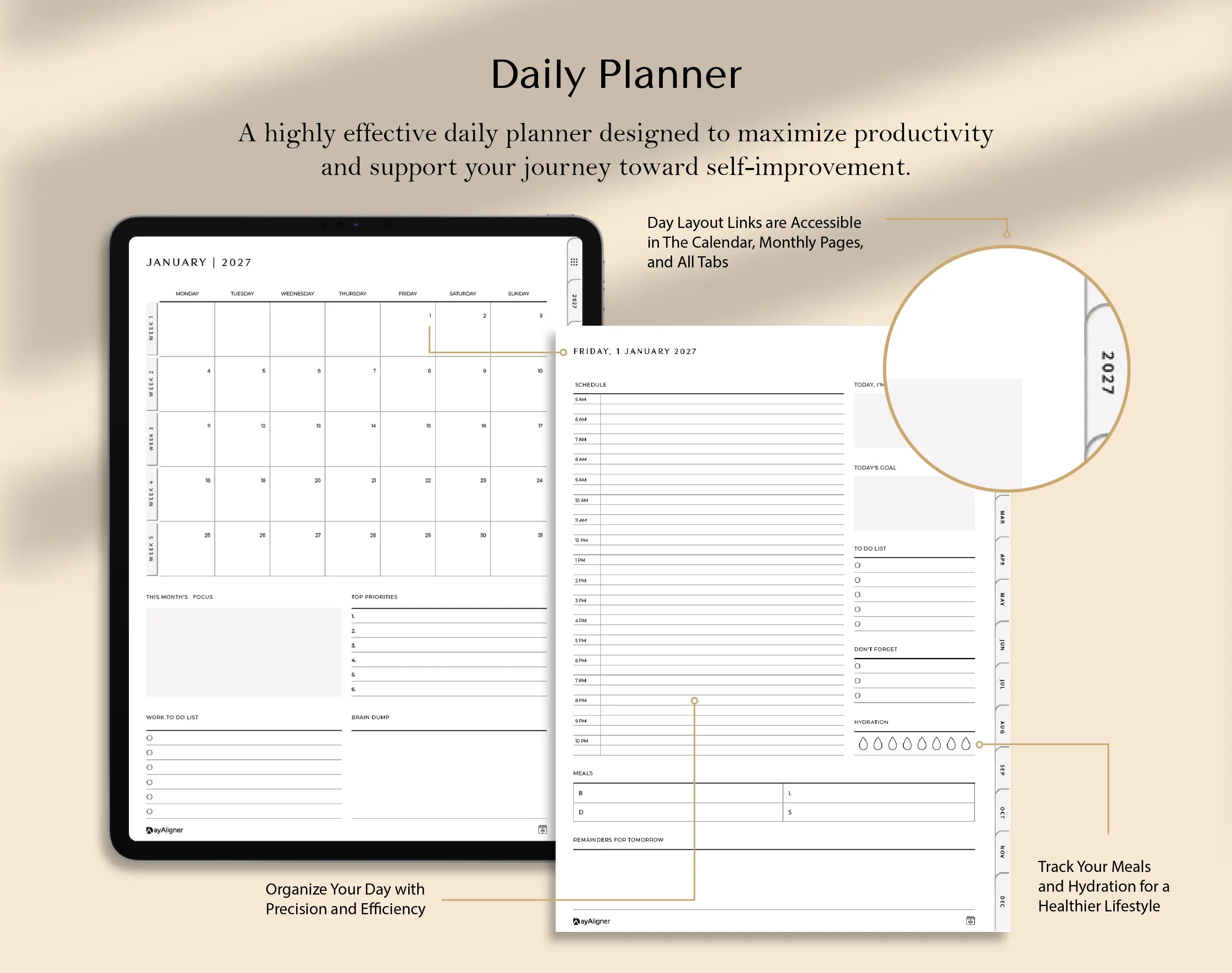 Day Layout_Digital_Planner_Light_Bundle_Dayaligner.com