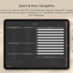Index Page_Digital_Planner_Dark_Bundle_Dayaligner.com