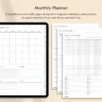 Monthly Layout_Digital_Planner_Light_Bundle_Dayaligner.com